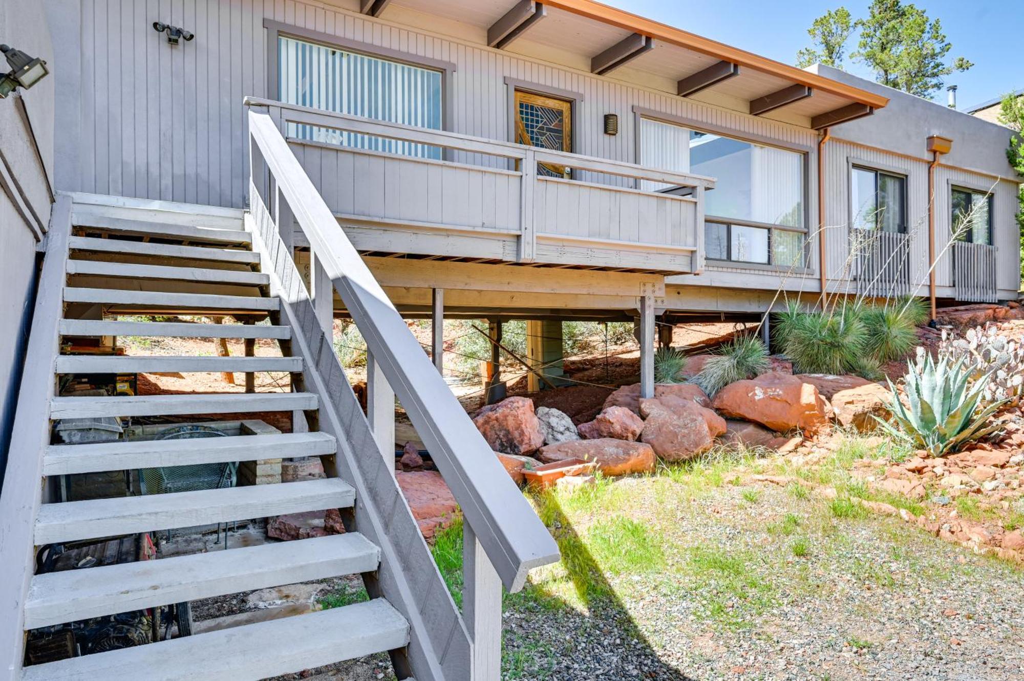 Sedona Red Rock Retreat Walk To Hiking Trails! Villa Екстериор снимка